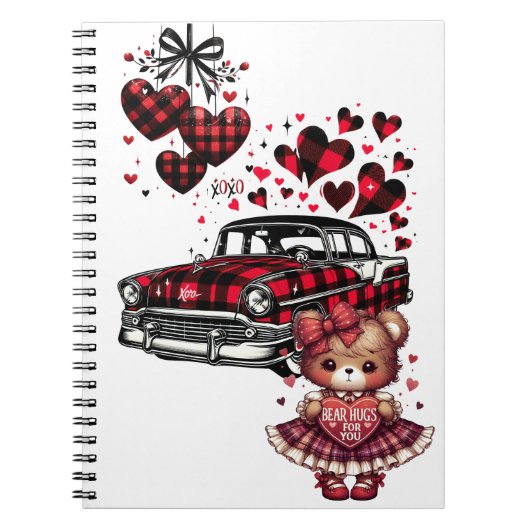 CARNET UN AMOUR DE LA SAINT-VALENTIN CLASSIQUE POUR VOUS (Devant)
