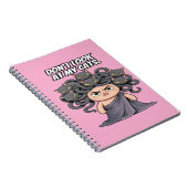 Carnet Un Amoureux des chats drôle ne regarde pas mes cha (Côté Droit)