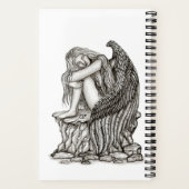 Carnet Un ange endormi sur la pierre (Verso)