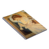 Carnet Un ange joue à Flageolet par Burne Jones (Côté Droit)