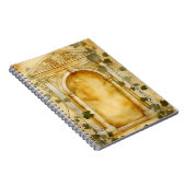 Carnet Un arc de pierre orné dans un style antique, (Côté Droit)