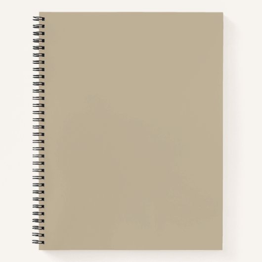 Carnet Un arrière - plan brun solide avec un doux, unifor (Devant)