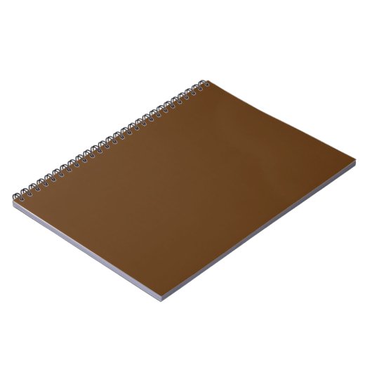 Carnet un arrière - plan marron avec une bordure blanche_ (Côté gauche)