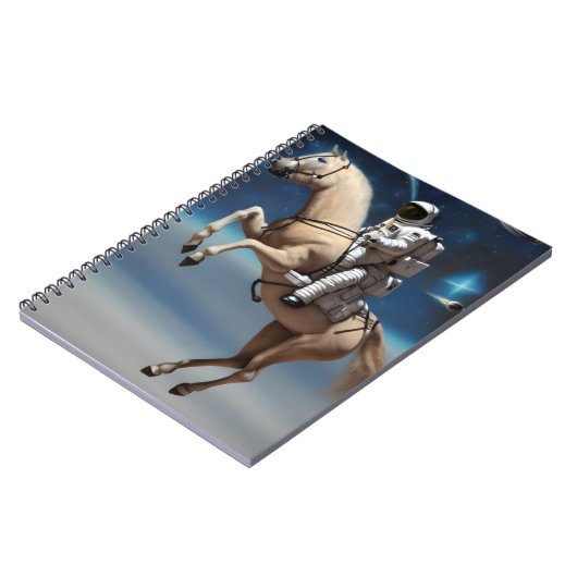 Carnet Un astronaute à cheval dans l'espace (Côté gauche)