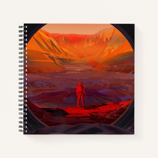 Carnet Un Astronaute Sur Mars (Devant)