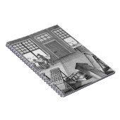 Carnet Un atelier des inlayer de meubles, du 'Encyclop (Côté Droit)