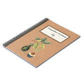 Carnet Un Avocado sur une branche Composition personnalis (Côté gauche)