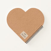 Carnet Un Avocado sur une branche Composition personnalis (Dos)