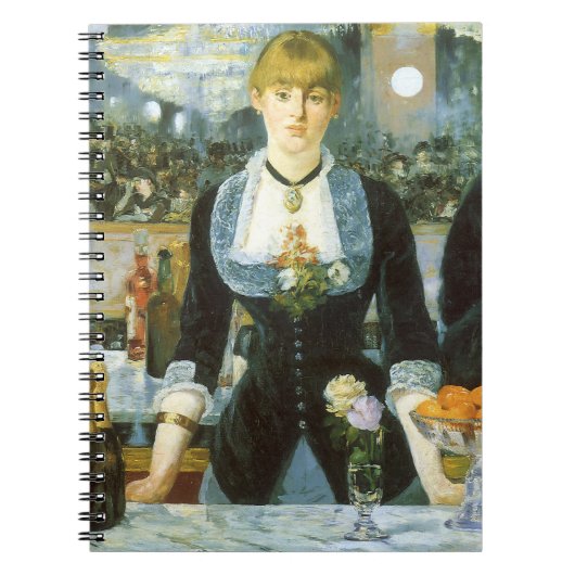 Carnet Un bar aux Folies Bergere par Edouard Manet (Devant)