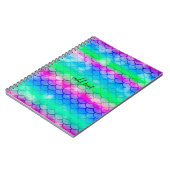 Carnet Un beau spectre de couleurs sirènes (Côté gauche)