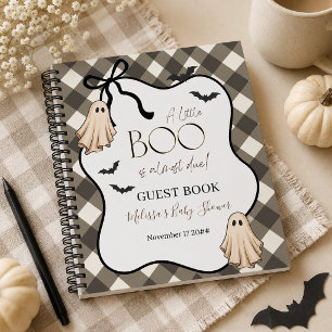 Carnet Un bébé un peu boo Invité à une baby shower Hallow