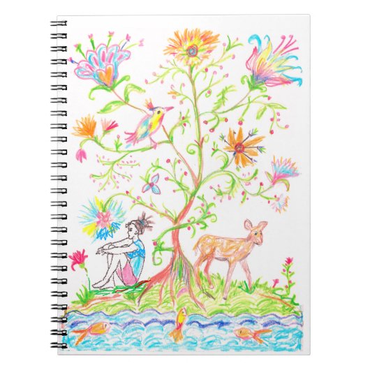 Carnet Un bel arbre de vie (Devant)
