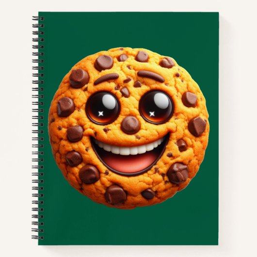 Carnet Un biscuit souriant. (Devant)