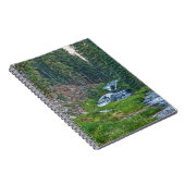 Carnet Un canard repose sur une rivière en cascade (Côté Droit)