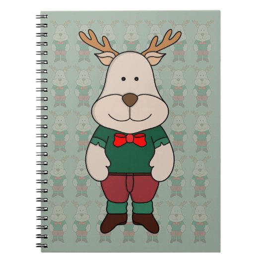 Carnet Un cerf mignon (Devant)