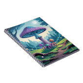 Carnet Un champignon violet (Côté Droit)