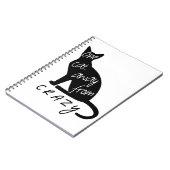 Carnet Un chat à partir de FOU (Côté gauche)