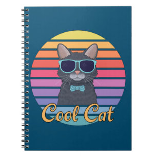 Carnet Un chat Cool