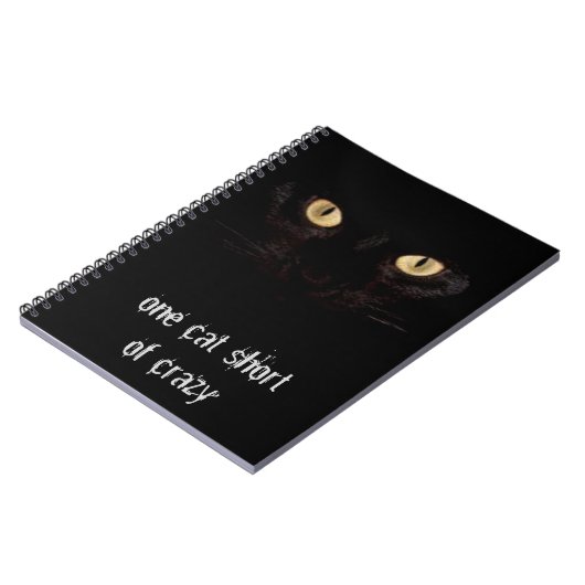 Carnet un chat court (Côté gauche)