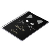 Carnet Un chat noir est Forever (Côté gauche)