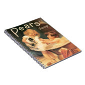 Carnet Un chiot prenant un bain (Côté Droit)