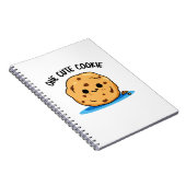 Carnet Un Cookie Mignon Pun de Nourriture Drôle (Côté Droit)