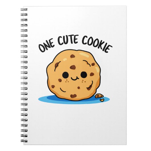 Carnet Un Cookie Mignon Pun Drôle de Nourriture  (Devant)