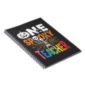 Carnet Un design d'Halloween pour un professeur effrayant (Côté Droit)