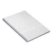 Carnet Un design moderne avec une combinaison de w (Côté Droit)