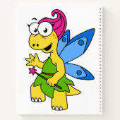 Carnet Un Dessin Fairysaur Dinosaur. (Dos)