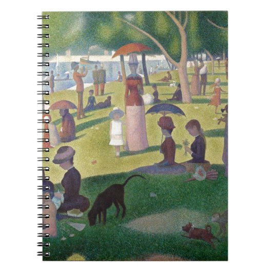 Carnet Un dimanche après-midi sur l'île de La Grande Jatt (Devant)