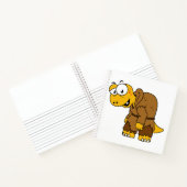 Carnet Un Dinosaure Dinosaure Hunchback. (Intérieur)