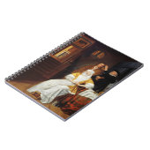 Carnet Un docteur Visiting jeune Madame dans une chambre (Côté gauche)