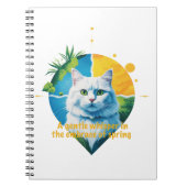 Carnet Un doux murmure dans l'étreinte du printemps (Devant)