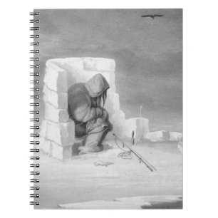 Carnet Un Eskimaux observant un Joint-Trou, de 'journal
