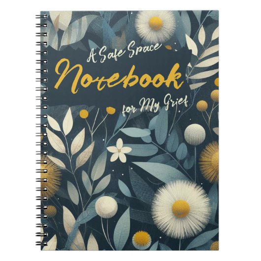 Carnet Un espace sûr pour mon deuil (Devant)