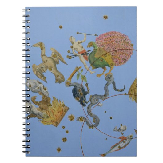 Carnet Un groupe de constellations de "Uranometria" par (Devant)