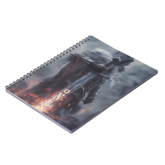 Carnet UN guerrier (Côté gauche)