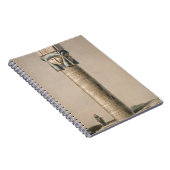 Carnet Un Hathor a dirigé le pilier chez Dendarah, (Côté Droit)