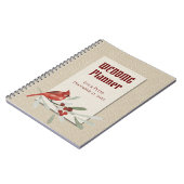 Carnet Un hiver simple avec un Wedding planner cardinal (Côté gauche)