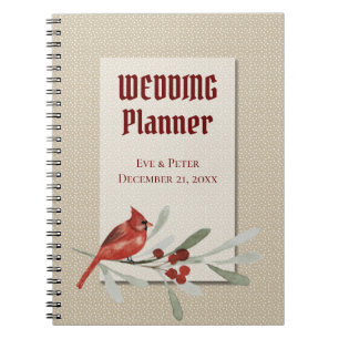 Carnet Un hiver simple avec un Wedding planner cardinal