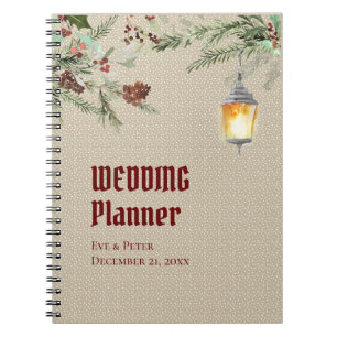Carnet Un hiver simple avec Wedding planner à lanterne
