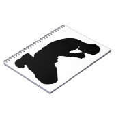 CARNET UN HOMME S'ENNUYANT DANS LA PRIÈRE (Côté gauche)