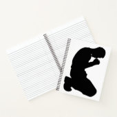 CARNET UN HOMME S'ENNUYANT DANS LA PRIÈRE (Intérieur)