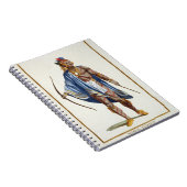 Carnet Un Indien noble de la nation d'Ottawa, 1780 (colou (Côté Droit)