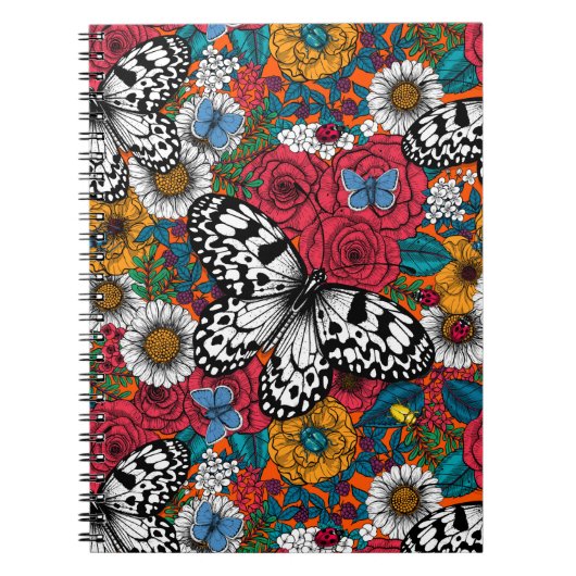 Carnet Un jardin coloré (Devant)
