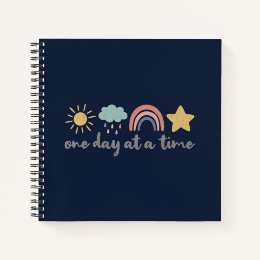 Carnet Un jour à la fois (Devant)