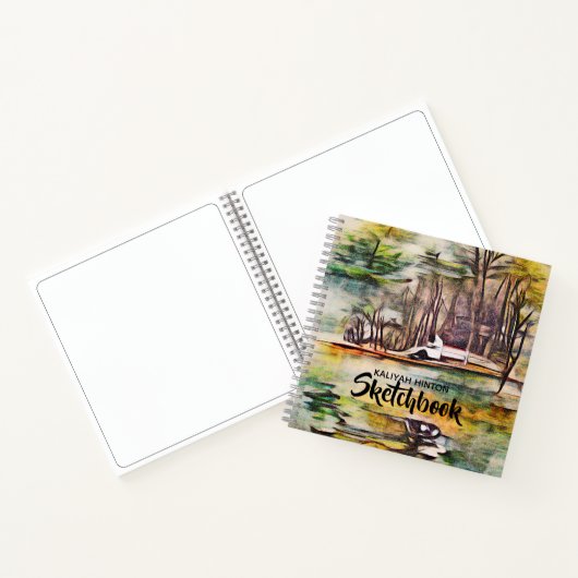 Carnet Un Lac Tranquille (Intérieur)