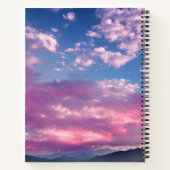 Carnet Un lever de soleil rose (Dos)