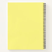 Carnet Un lit floral de fleurs de marguerite  (Dos)